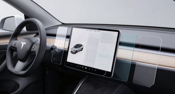 tesla touchscreen protector options