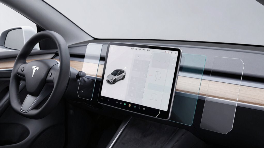 tesla touchscreen protector options