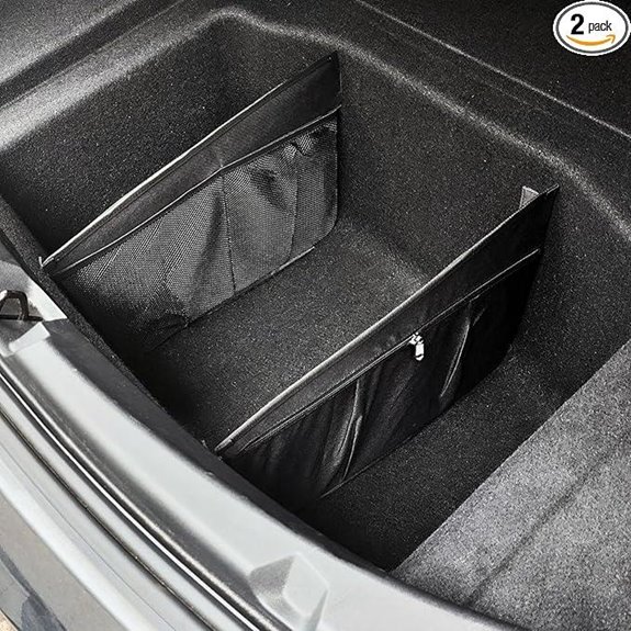 Tesla Model Y/3 Trunk Organizer with Mesh Pocket