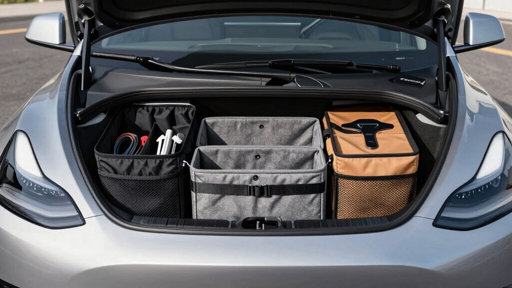 tesla trunk organizer options