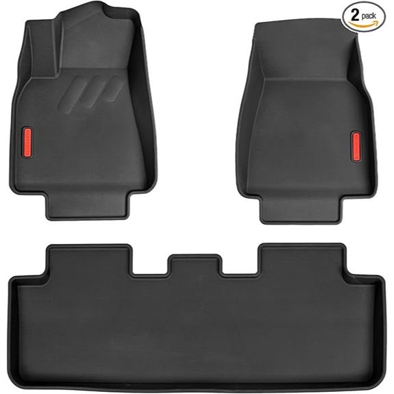 BaseLayer Elite All-Weather Floor Mats for Tesla Y