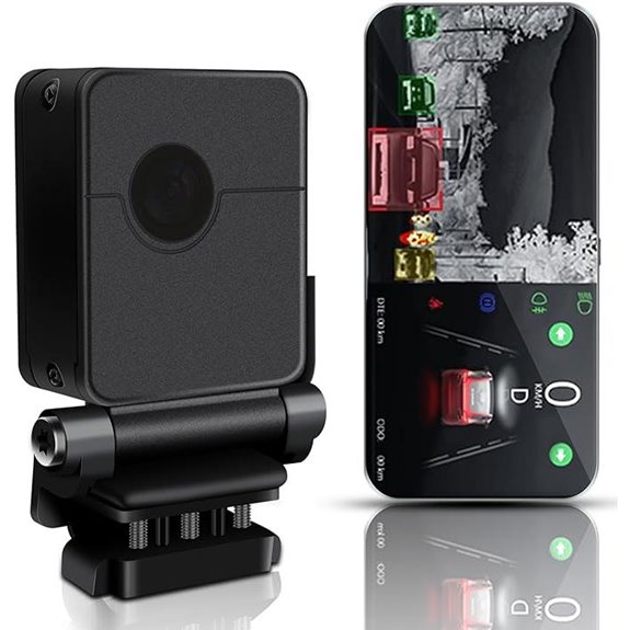 Thermal Night Vision Camera with AI Collision Alerts