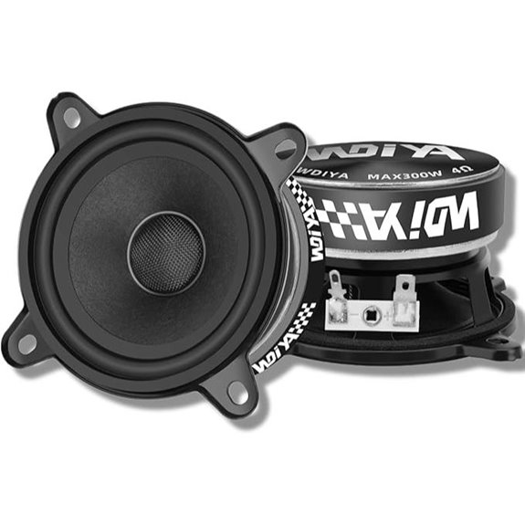 3.5-Inch Car Speakers 300W Stereo Surround Sound