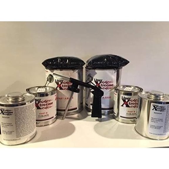 Spray-On Bedliner Kit with Spray Gun (3 Gallon)