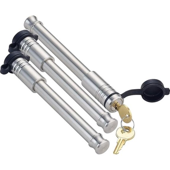 3-Pack Hitch Locks for B&W Adjustable Ball Mount