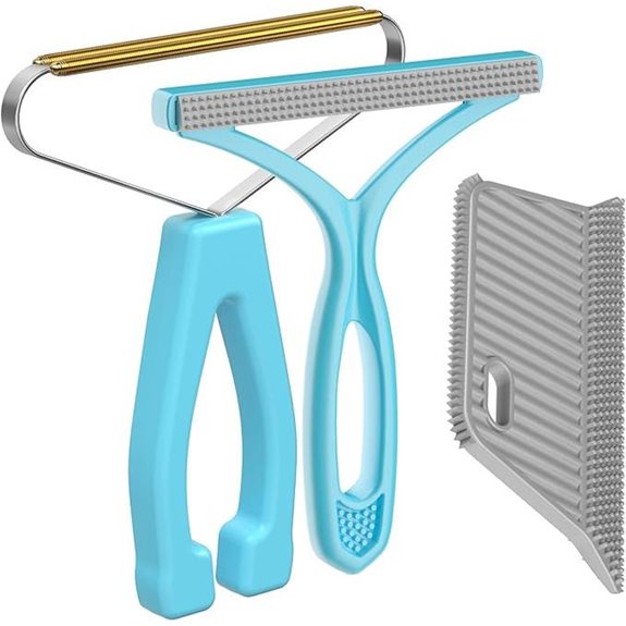 Lint Remover 3-Pack for Clothes Carpet Pet Beds