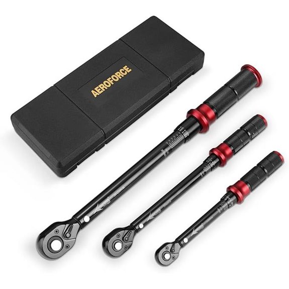 AEROFORCE 3-Piece Drive Click Torque Wrench Set