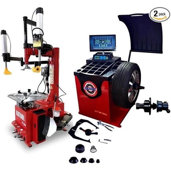 KATOOL Tire Changer & Balancer Combo Kit