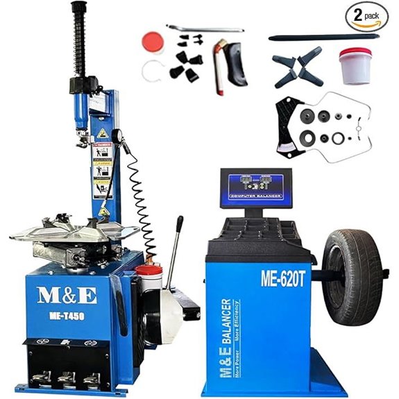 KATOOL ME Tire Changer & Wheel Balancer Combo