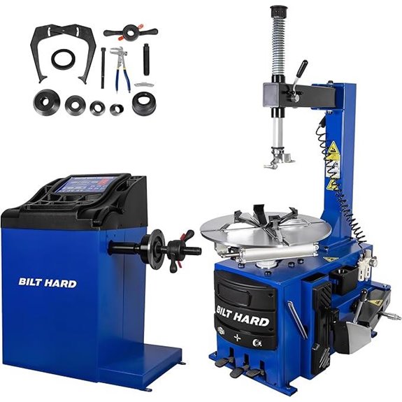 BILT HARD Tire Changer & Wheel Balancer Combo