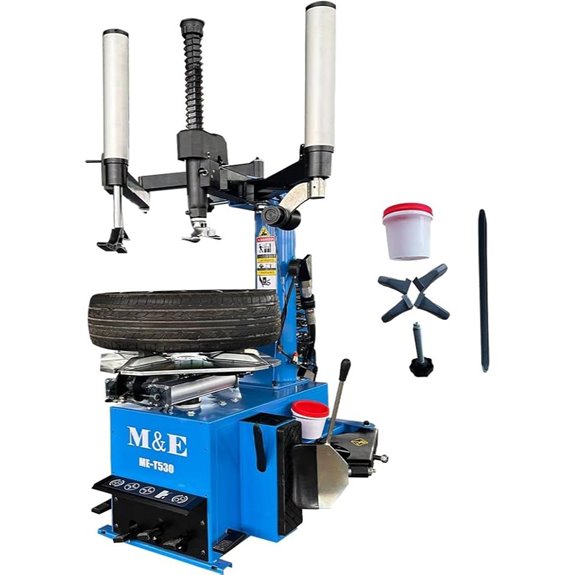 KATOOL Tire Machine with Assist Arm & Bead Blaster