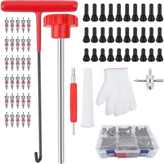 22PCS Tire Valve Repair Kit for Cars and Trucks