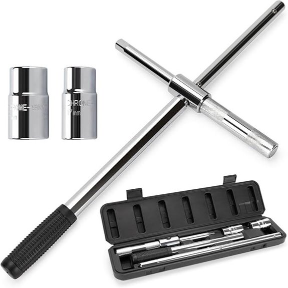 TONDA 4-Way Tire Iron with Storage Case