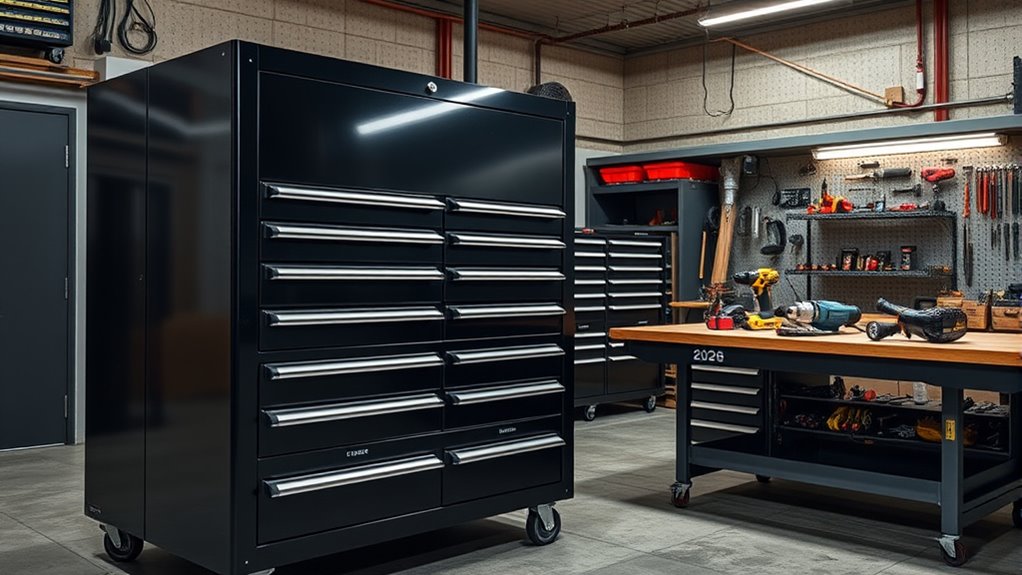 tool storage mobility security