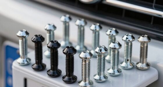 top 15 anti theft license plate screws