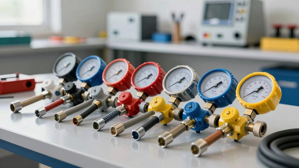 top ac manifold gauge sets