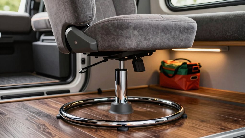 top camper van swivel bases