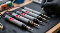 top car wiring soldering irons