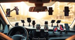 top dash phone holders