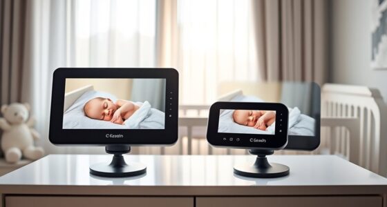 top dual camera baby monitors