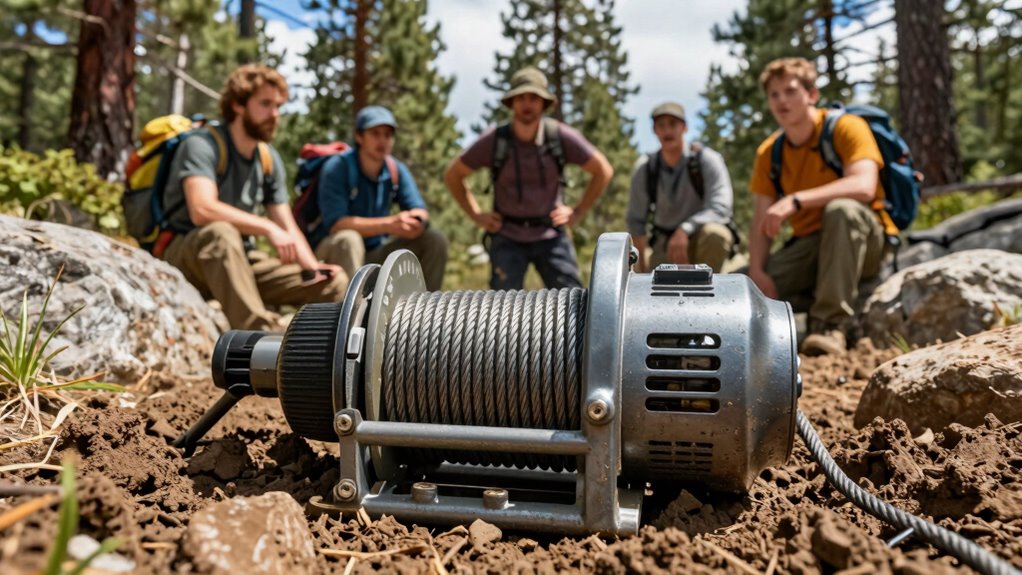 top electric off road winches