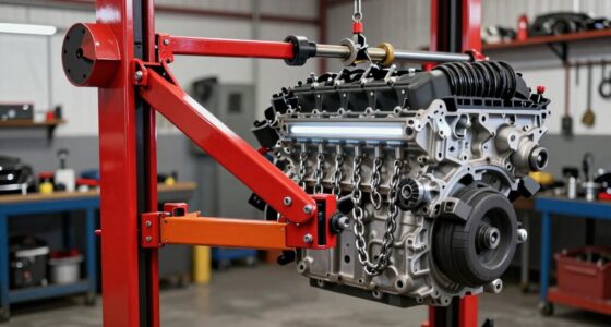 top engine crane hoists