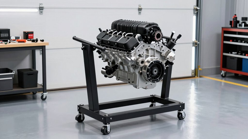 top engine rebuild stands