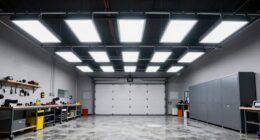 top garage workshop lighting