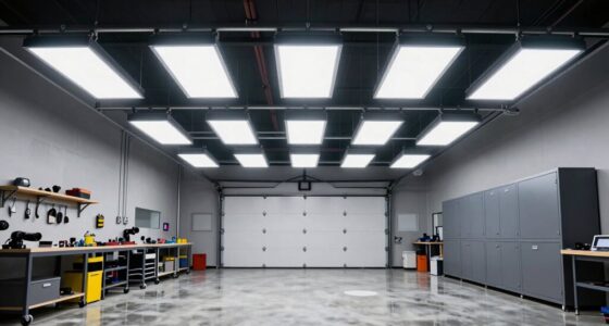 top garage workshop lighting