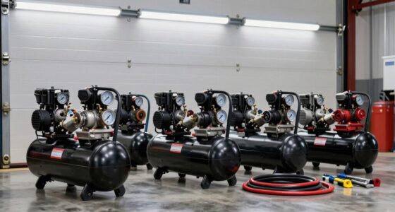 top heavy duty garage compressors