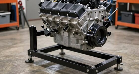 top heavy engine support