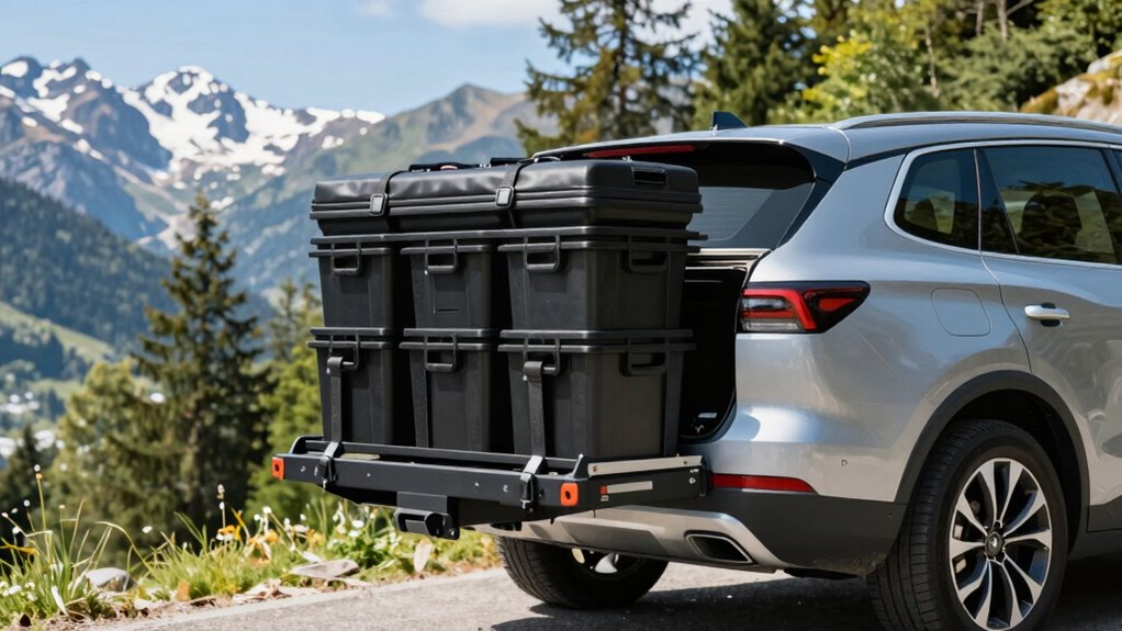 top hitch cargo carriers