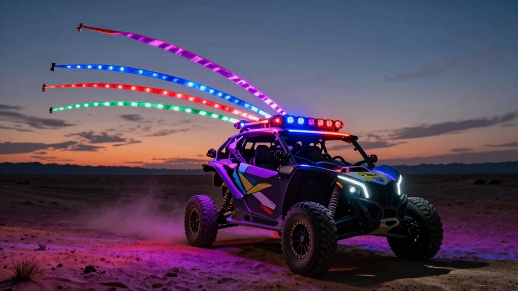 top led whip light kits