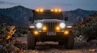 top off road ditch lights