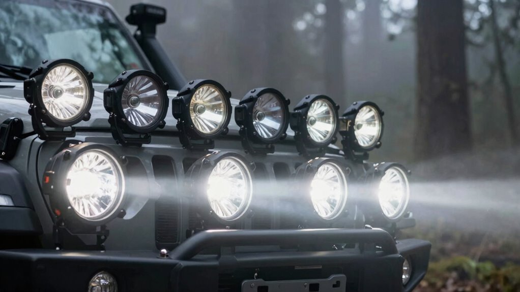top off road fog lights