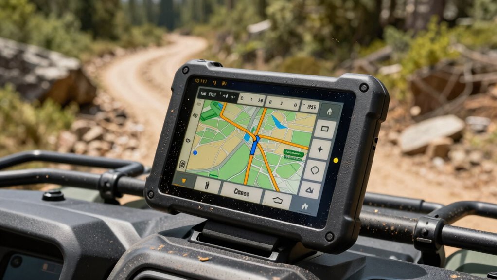 top off road gps tablets