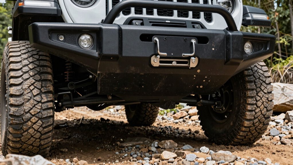 top off road hitch skid plates