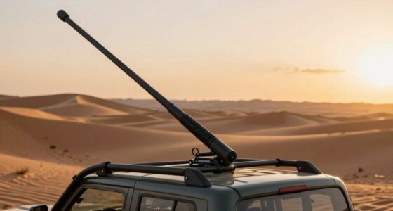 top off road radio antennas