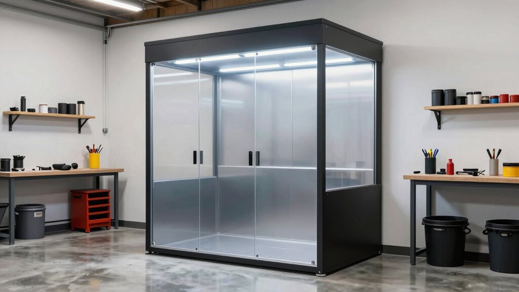 top portable garage paint booths