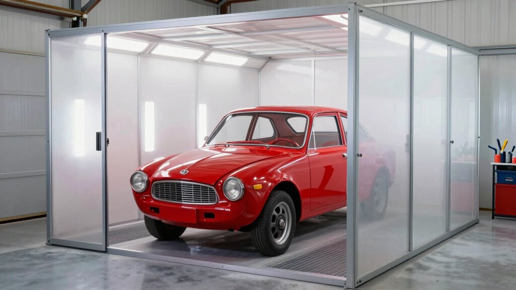 top portable paint booths