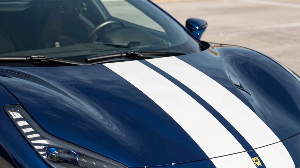 top racing stripe decals