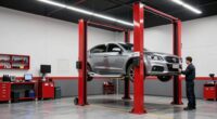 top rated two post car lifts