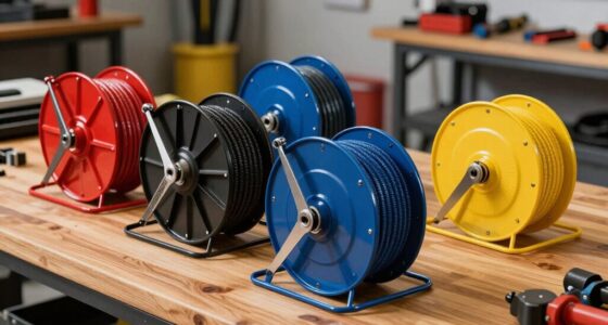 top retractable hose reel kits