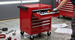 top rolling mechanics tool carts