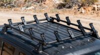 top roof rack jack mounts