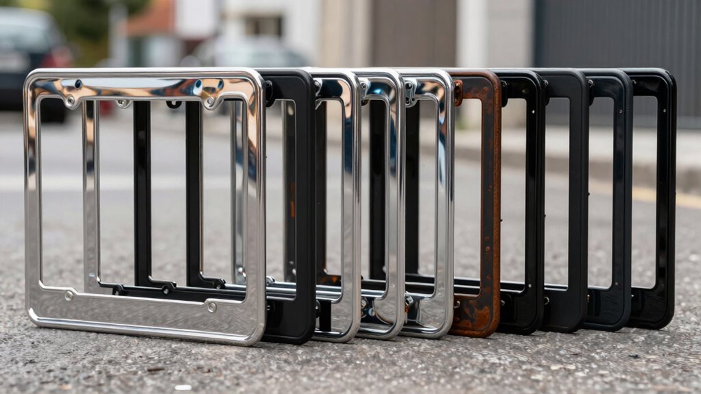 top rustproof plate frames