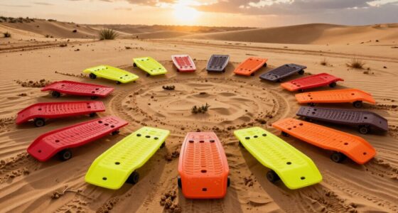 top sand mud traction boards