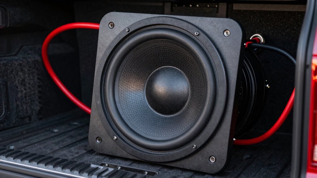 top shallow truck subwoofers