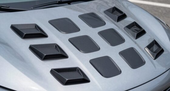 top stick on hood scoop kits