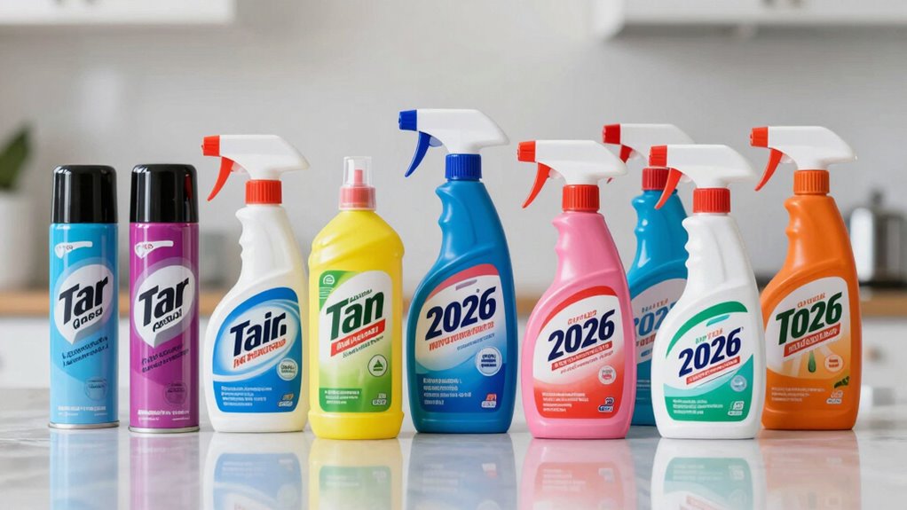 top tar and adhesive removers